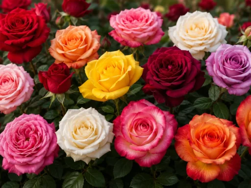 types of roses for your garden