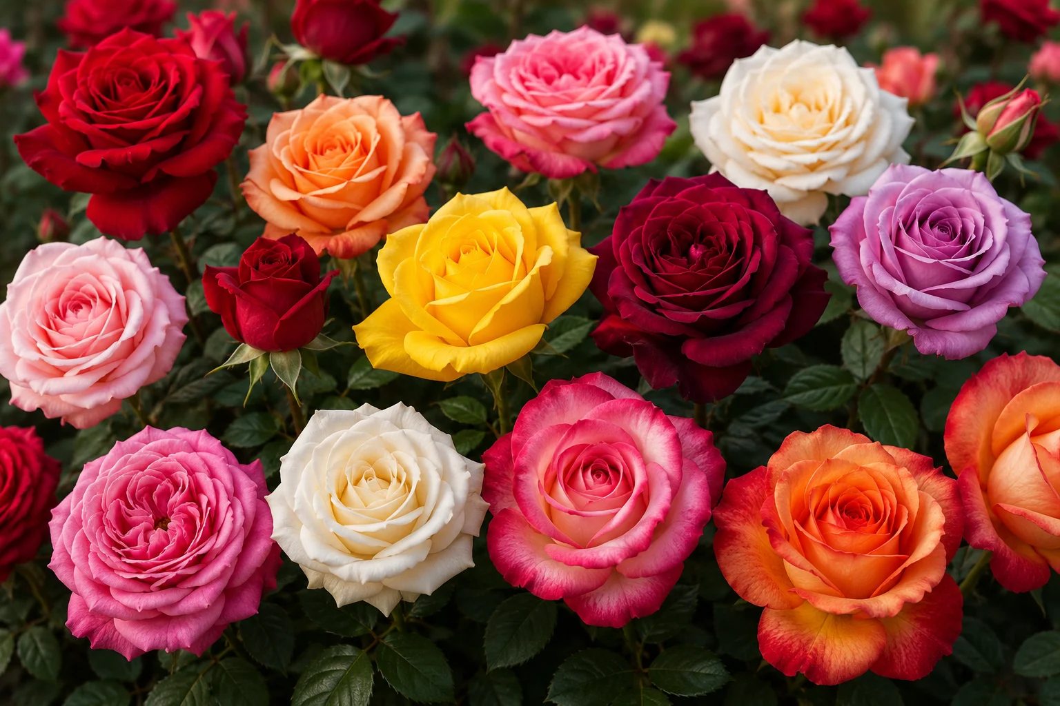 types of roses for your garden