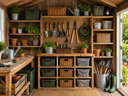 36 Garden Shed Organization Ideas