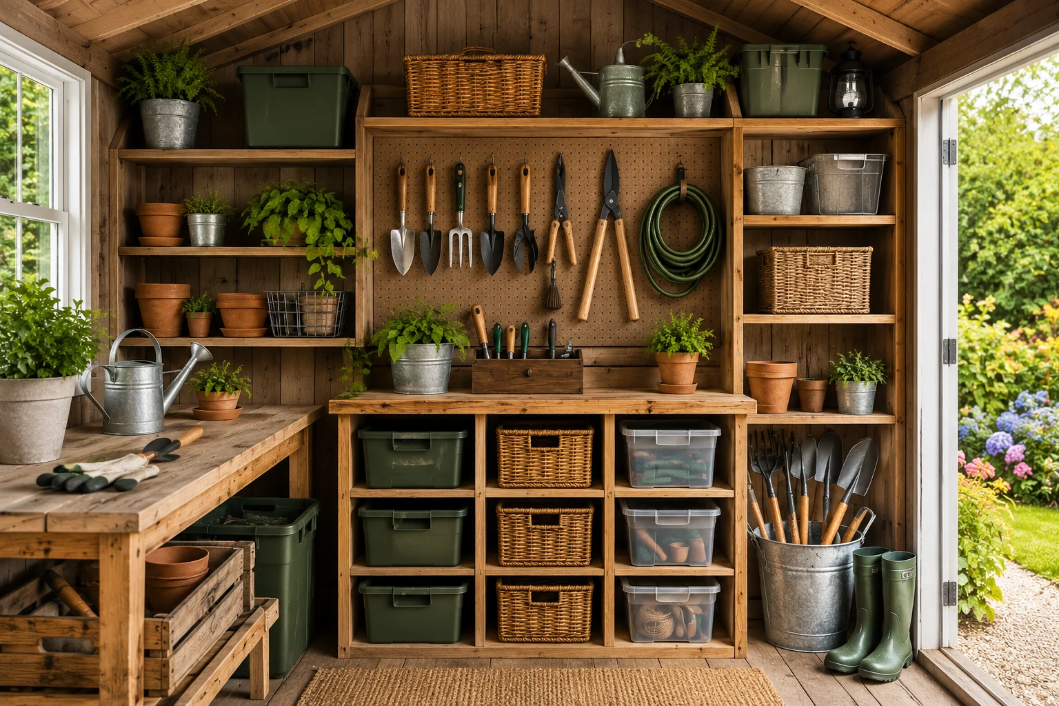 36 Garden Shed Organization Ideas