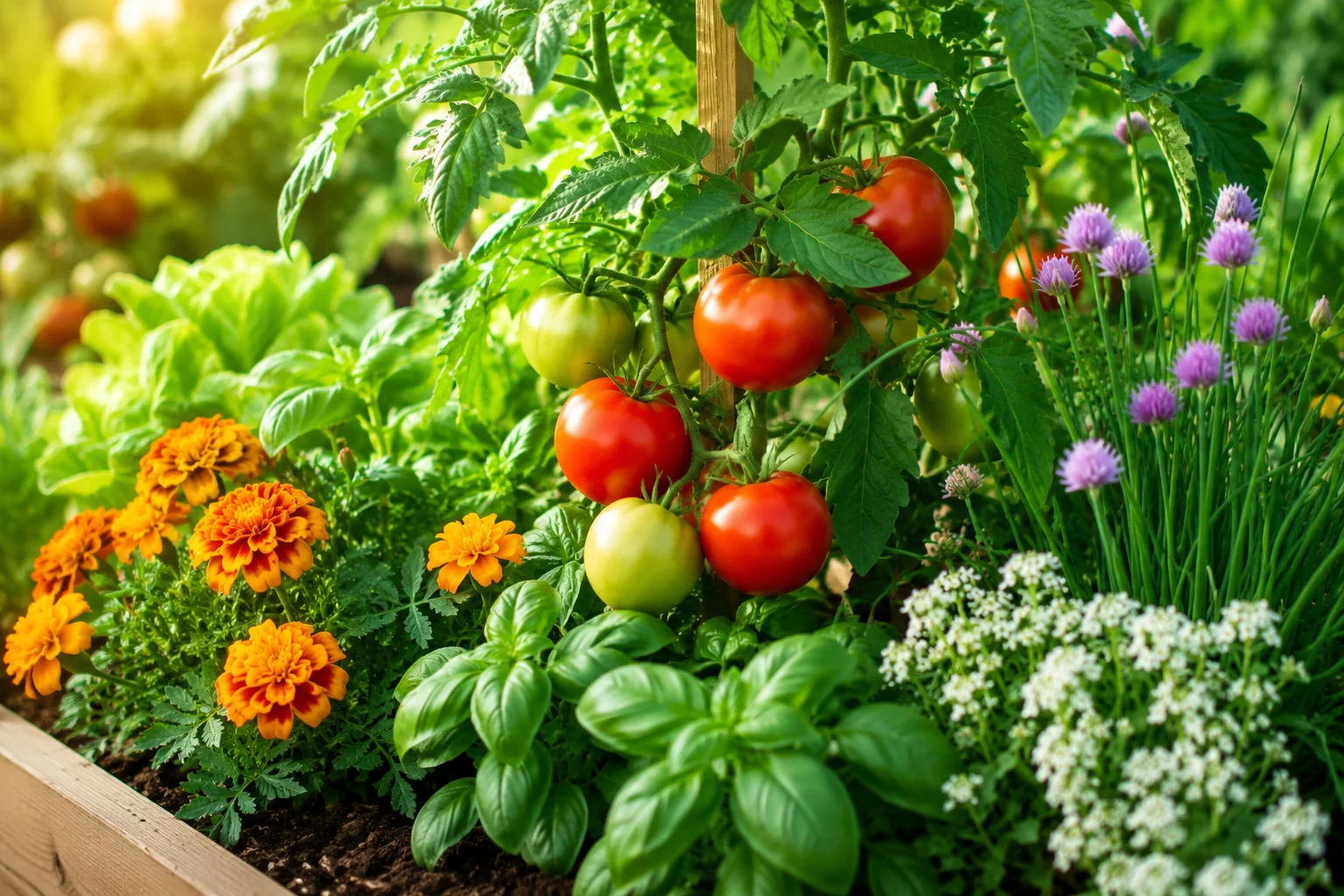 companion plants for tomatoes