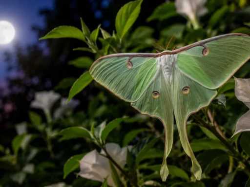 how to attract luna moths