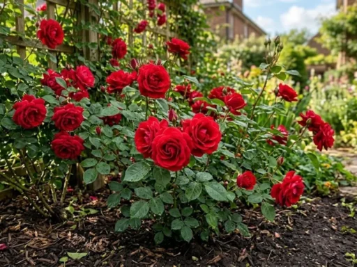 How Much Sunlight and Water Do Red Roses Need to Thrive?