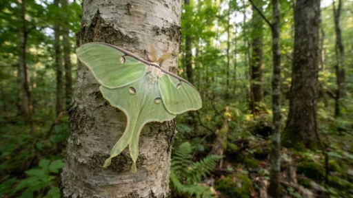 Where Do Luna Moths Live and What Is Their Natural Habitat?