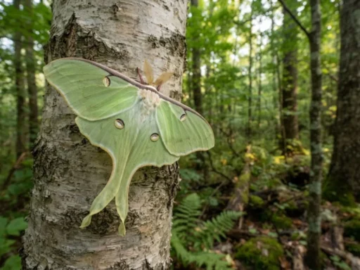 Where Do Luna Moths Live and What Is Their Natural Habitat?